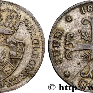 Garantie Incluse SUISSE - CANTON DE NEUCHATEL 1/2 Batzen (2 Kreuzer) 1800 fwo_818083 Monde