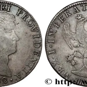 MEXIQUE - EMPIRE D'AUGUSTIN Ier ITURBIDE 8 Reales 1822 Mexico fwo_804315 Monde Bon Plan