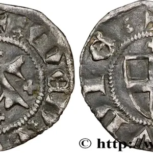 Original SAVOIE - COMTÉ DE SAVOIE - AMÉDÉE VI Forte Nero n.d. Pinerolo (Pignerol) fwo_809548 Monde