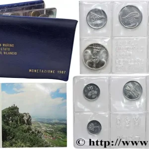 SAINT-MARIN Série FDC 10 Monnaies 1987 Rome fwo_707942 Monde Affaire À Saisir