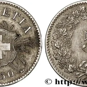 SUISSE 5 Centimes (Rappen) 1850 Strasbourg - BB fwo_957601 Monde Livraison Express