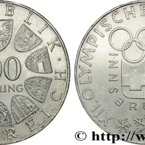 Expédition Rapide AUTRICHE 100 Schilling J.O. d’hiver d’Innsbruck 1976 (1974) Vienne fwo_725886 Monde
