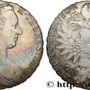AUTRICHE 1 Thaler (REFRAPPE) Marie-Thérèse 1780 Vienne fwo_728758 Monde Édition Limitée