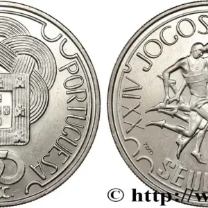 Promotion Saisonnière PORTUGAL 250 Escudos J.O de Séoul, coureurs 1988 fwo_781936 Monde