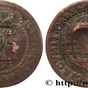 BRÉSIL - PRINCE JEAN REGENT 20 Réis contremarqué sur une 10 Réis 1753 (1809) Lisbonne fwo_790946 Monde Meilleure Vente