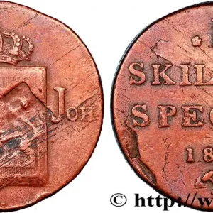 Réduction NORVÈGE 1 Skilling Charles XIV 1820 Kongsberg fwo_792640 Monde