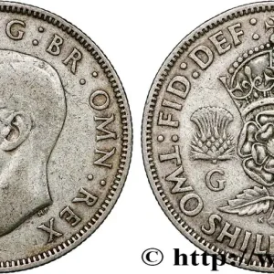 Jusqu’à Épuisement Des Stocks ROYAUME-UNI 1 Florin (2 Shillings) Georges VI 1941 fwo_793550 Monde