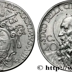 Usine Directe ITALIE 20 Centesimi Victor-Emmanuel III 1941 Rome - R fwo_818627 Monde