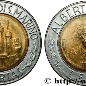 Super Prix SAINT-MARIN 500 Lire Albert Einstein 1984 Rome - R fwo_818631 Monde