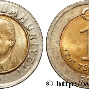 Meilleure Vente TURQUIE 1 Yeni Lira Kemal Ataturk 2007 fwo_818637 Monde