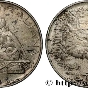 ITALIE 500 Lire Centenaire de l’Unité Italienne 1961 Rome fwo_819501 Monde Meilleur Choix