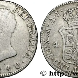 ESPAGNE - ROYAUME D'ESPAGNE - JOSEPH NAPOLÉON 4 Reales 1810 Madrid fwo_819570 Monde Artisanat