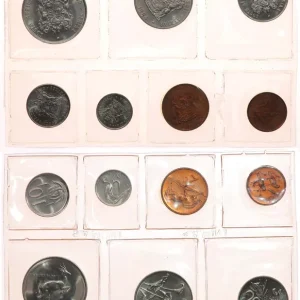 AFRIQUE DU SUD Série FDC 7 monnaies 1984 fwo_708013 Monde Promotion