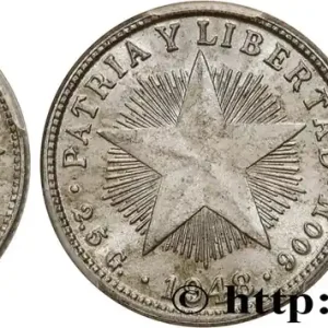 CUBA 10 Centavos 1948 fwo_811876 Monde Tendance