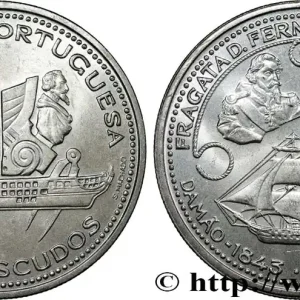 PORTUGAL 1000 Escudos frégate Fernando II e Gloria 1996 fwo_736061 Monde Petit Prix
