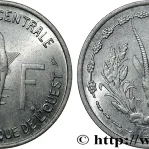 Promotion ÉTATS DE L'AFRIQUE DE L'OUEST (BCEAO) 1 Franc BCEAO 1972 Paris fwo_769125 Monde