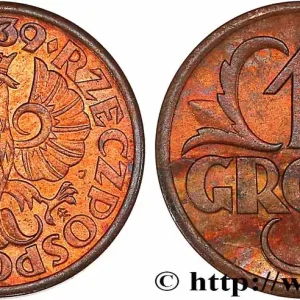 POLOGNE 1 Grosz 1939 Varsovie fwo_777298 Monde Seulement Aujourd’hui