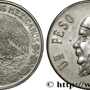 MEXIQUE 1 Peso Jose Morelos y Pavon / aigle 1971 Mexico fwo_795266 Monde Meilleur Prix