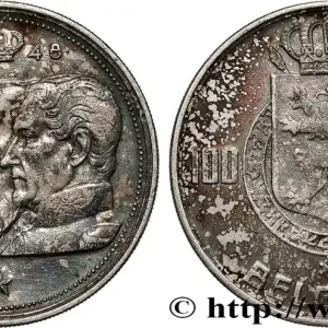 Nouvelle Collection BELGIQUE 100 Francs Quatre rois de Belgique, légende française 1948 fwo_796254 Monde