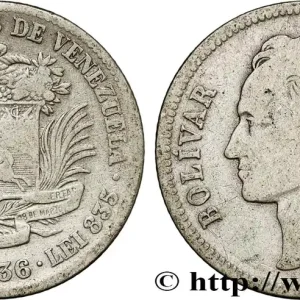 VENEZUELA 2 Bolivares Simon Bolivar 1936 Philadelphie fwo_798646 Monde Acheter En Ligne