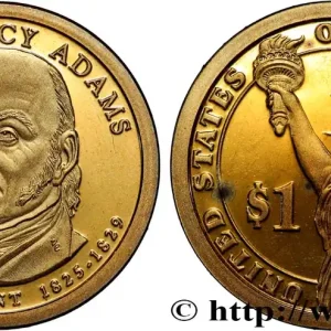 Meilleur Prix ÉTATS-UNIS D'AMÉRIQUE 1 Dollar Présidentiel Proof John Quincy Adams 2008 San Francisco fwo_806513 Monde