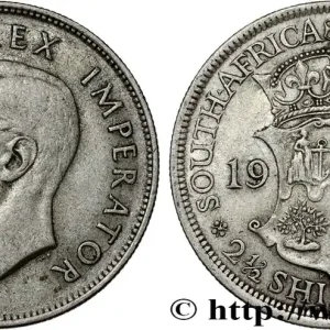 AFRIQUE DU SUD 2 1/2 Shillings Georges VI 1942 Pretoria fwo_811427 Monde Commander Maintenant