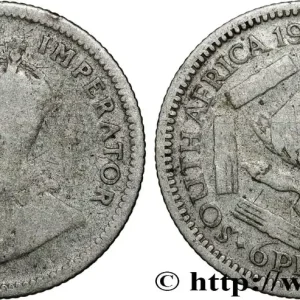 Dernier Modèle AFRIQUE DU SUD 6 Pence Georges V 1926 Pretoria fwo_811436 Monde