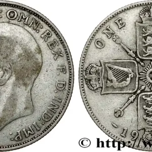 ROYAUME-UNI 1 Florin Georges V 1922 fwo_811437 Monde Soldes