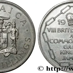 JAMAÏQUE 5 Shillings VIIIe Jeux de l’Empire Britannique et du Commonwealth 1966 fwo_812023 Monde Haute Qualité