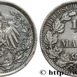 ALLEMAGNE 1/2 Mark Empire aigle impérial 1918 Berlin fwo_812260 Monde Quantité Limitée