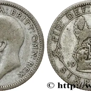 Garantie Incluse ROYAUME-UNI 6 Pence Georges V 1925 fwo_812270 Monde