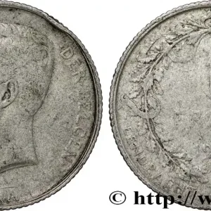 Commander Vite BELGIQUE 1 Frank (Franc) Albert Ier légende flamande 1910 fwo_812280 Monde