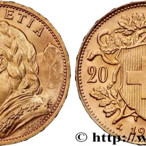 Offre Du Jour OR, PALLADIUM ET PLATINE INVESTISSEMENT 20 Francs "Vreneli" 1935 Berne fwo_815522 Monde