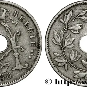 BELGIQUE 10 Centiemen (Centimes) Albert Ier 1930 fwo_819609 Monde Satisfait Ou Remboursé