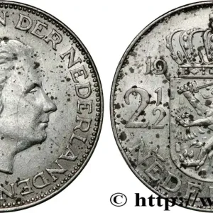 PAYS-BAS 2 1/2 Gulden Juliana 1964 Utrecht fwo_819635 Monde Marque