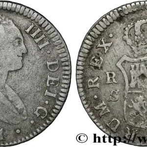 ESPAGNE 2 Reales Charles IV 1801 Séville fwo_819682 Monde Top Qualité