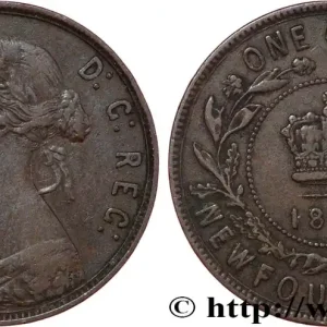 Artisanat TERRE-NEUVE 1 Cent Terre Neuve Victoria 1873 fwo_819744 Monde