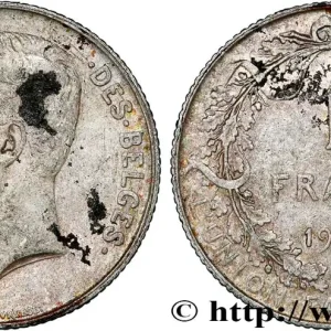 Offre Spéciale BELGIQUE 1 Franc Albert Ier légende française 1912 fwo_793768 Monde