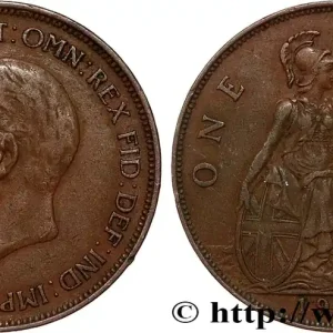 ROYAUME-UNI 1 Penny Georges V 1931 fwo_796147 Monde Authentique
