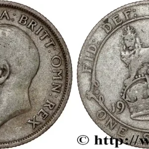 ROYAUME-UNI 1 Shilling Georges V 1916 fwo_808719 Monde Meilleur Choix