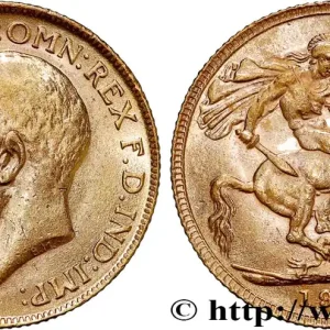 Offre Limitée OR, PALLADIUM ET PLATINE INVESTISSEMENT 1 Souverain Georges V 1911 Londres fwo_809377 Monde