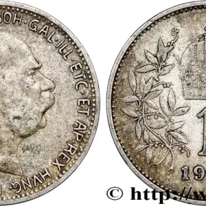AUTRICHE 1 Corona François-Joseph Ier 1915 fwo_810455 Monde Produit De Marque