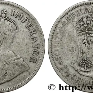 AFRIQUE DU SUD - UNION SUD-AFRICAINE - GEORGES V 2 1/2 Shilling 1924 fwo_811430 Monde Satisfait Ou Remboursé