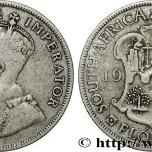 AFRIQUE DU SUD - UNION SUD-AFRICAINE - GEORGES V 1 Florin 1924 fwo_811440 Monde Prix Bas