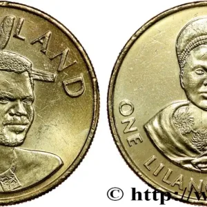 Affaire À Saisir SWAZILAND 1 Lilangeni Roi Msawati III / reine mère Ntombi Tfwala 1998 fwo_814182 Monde