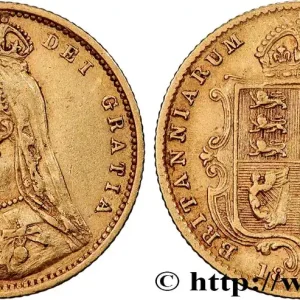 Vente Directe OR, PALLADIUM ET PLATINE INVESTISSEMENT 1/2 Souverain Victoria “buste du jubilé” 1892 Londres fwo_817407 Monde