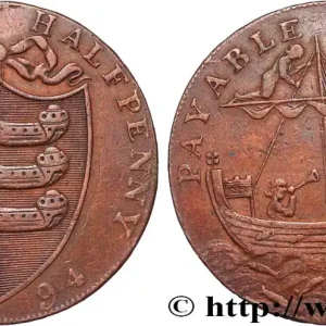 ROYAUME-UNI (TOKENS) 1/2 Penny Hythe (Kent) 1794 fwo_818021 Monde Solde