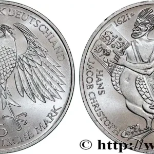 ALLEMAGNE 5 Mark Proof Hans Jacob Christoph von Grimmelshausen 1976 Munich fwo_819666 Monde Paiement Sécurisé