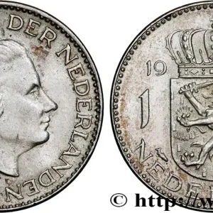 Seulement Aujourd’hui PAYS-BAS 1 Gulden Juliana 1966 Utrecht fwo_820781 Monde