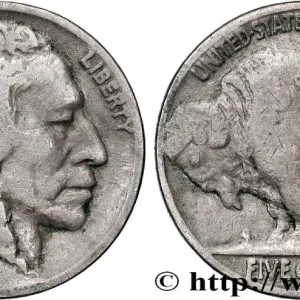 Expédition Rapide ÉTATS-UNIS D'AMÉRIQUE 5 Cents Tête d’indien ou Buffalo 1937 Philadelphie fwo_821615 Monde